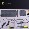 Kelik K32037 AV-8 Harrier - interior 3D decals for Trumpeter kit (1/32)